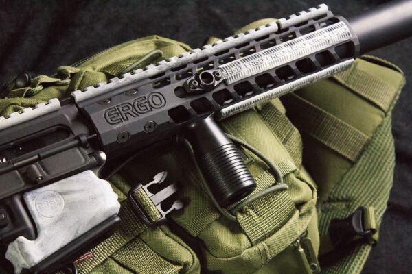 ERGO 4-Slot M-LOK WedgeLok Rail Covers, Black (4-Pack)