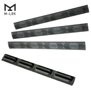 ERGO 4-Slot M-LOK WedgeLok Rail Covers, Black (4-Pack) - view 2