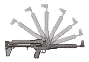KelTec SUB-2000 G2 9mm Rifle 10rd M-LOK M&P Mags Adj Stock Blued Black Finish - additional view