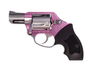 Charter Arms - THE PINK LADY .38 Special 2" 5rd Compact Grip DAO Hammer Pink/Stainless Steel