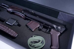 Arsenal SAM7UF-85PM 7.62x39mm Semi-Auto Plum Under Folder Rifle Plum 10rd Mag - additional view