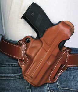 DeSantis Thumb Break Scabbard for M&P Shield 9, Tan