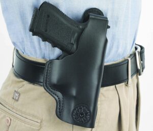 DESANTIS DUAL CARRY II HOLSTER - IWB/OWB RH LTHR XDS 9/45 BLK - additional view