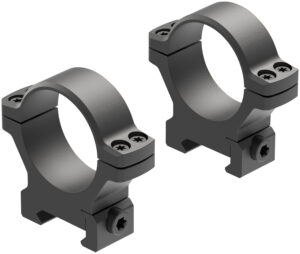 Leupold BackCountry Cross-Slot 34mm High scope rings in matte black