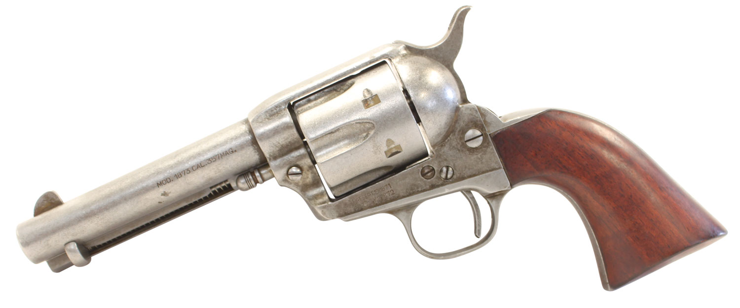 Taylor's & Company 1873 Cattleman Revolver, .357 Magnum, 4.75-Inch, Antique Finish
