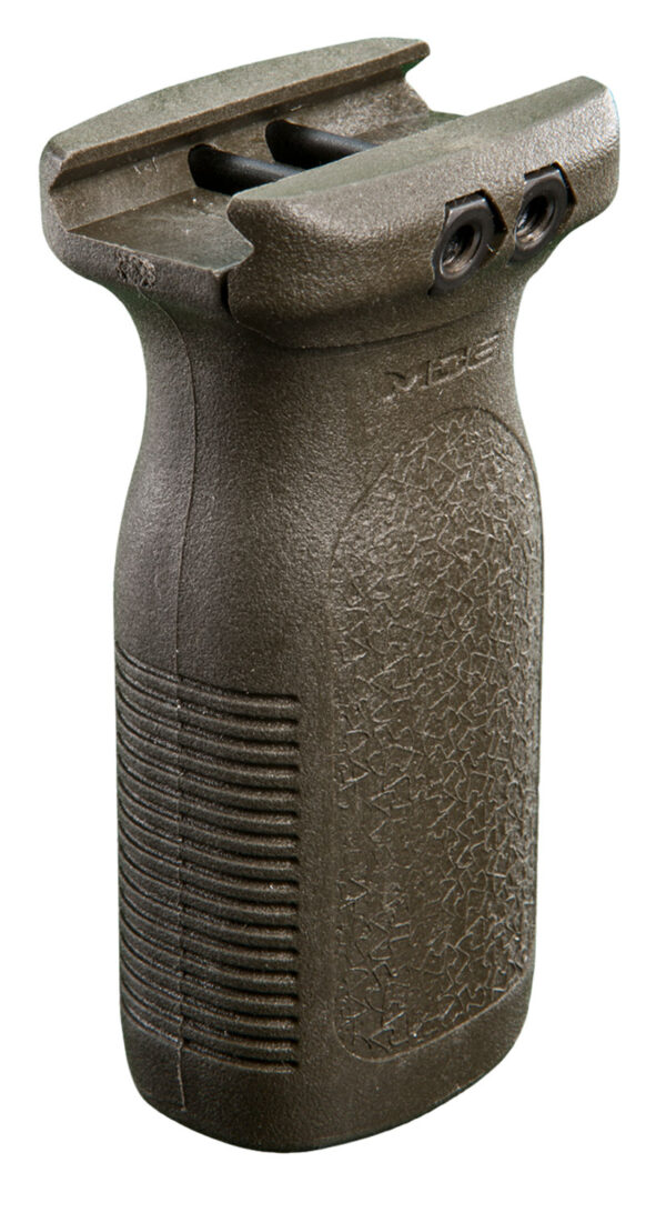 Magpul MAG412-ODG RVG Aggressive Textured OD Green Polymer Rail Vertical Grip for AR-Platform