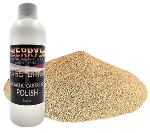 Berry's Brass Polishing Kit, Corn Media and Bright Polish