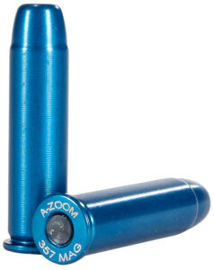 A-Zoom 16319 Revolver Blue Snap Caps 357Mag 12Pack
