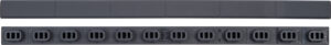 Magpul MAG602-GRY M-LOK Rail Covers Type 1 Stealth Gray