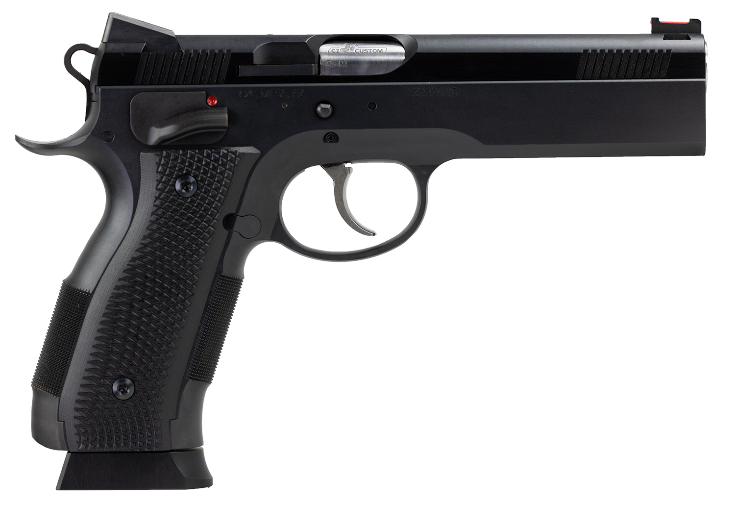 CZ-USA A01-LD Pistol, 9mm, Full Size Frame, Match Barrel, 19+1