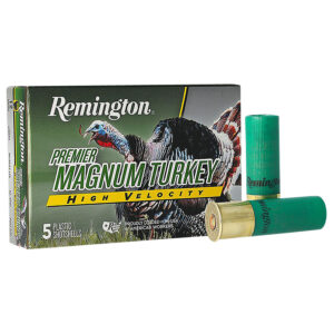 Remington Premier Magnum Turkey 12 Gauge 3-1/2-inch 2 oz #4 Shot, 5 Rounds