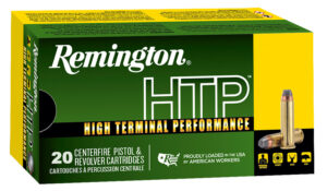 Remington Ammunition 22303 HTP 38Special+P 125gr Semi Jacketed Hollow Point 20 Per Box/25 Case