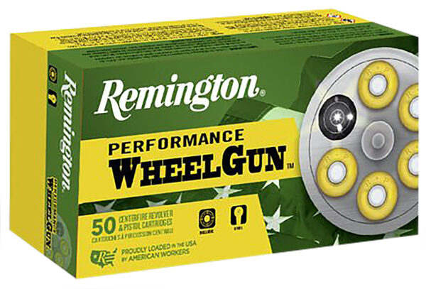 Remington Ammunition 22223 Performance WheelGun 357Mag 158gr Lead Semi Wadcutter 50 Per Box/10 Case