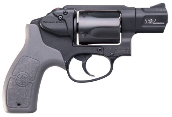Smith & Wesson M&P Bodyguard 38 Revolver, MA Compliant, Crimson Trace Laser, 5-Shot