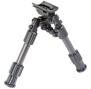 Caldwell Accumax Premium Carbon Fiber Bipod, 6-9 Inch, Gray