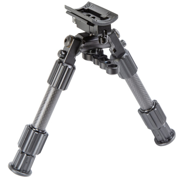 Caldwell Accumax Premium Carbon Fiber Bipod, 6-9 Inch, Gray