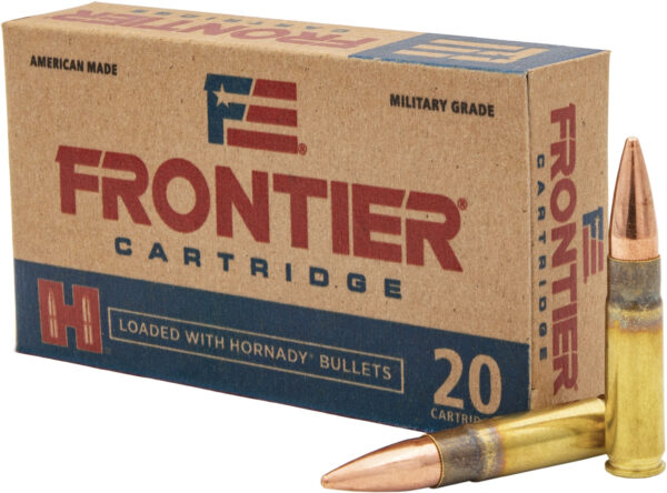 Frontier Cartridge FR400 Military Grade Centerfire Rifle 300Blackout 125gr Full Metal Jacket 20 Per Box/10 Case