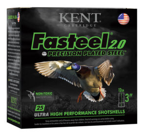 Kent Cartridge K123FS32BB Fasteel 2.0 12 Gauge 3" 1 1/8 oz BB Shot 25 Per Box/ 10 Case