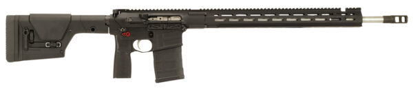 Savage Arms 22974 MSR 10 Precision 6.5 Creedmoor 20+1 22.50" Black Barrel/Rec, Matte Black Adjustable Magpul PRS Stock, Black TangoDown Battlegrip Grip