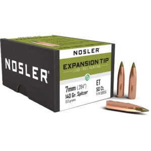 Nosler E-Tip 7mm 140gr Lead-Free Spitzer Bullets
