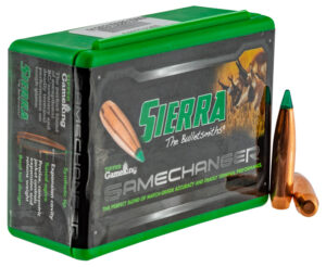 Sierra Tipped GameKing Bullets, 6.5 Creedmoor (.264) 130 gr
