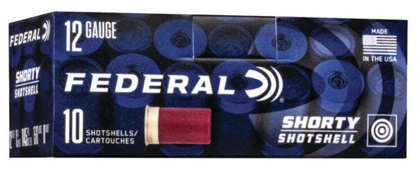 Federal SH1298 Shorty 12Gauge 1.75" 15/16oz 8Shot 10 Per Box/10 Case