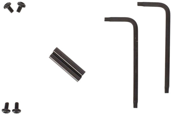 CMC Triggers 91401 Anti-Walk Pin Set Small Black Anodized Steel AR-15