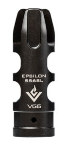 VG6 Precision Epsilon 556SL Muzzle Brake - 5.56 NATO, 2.21in, Black Nitride