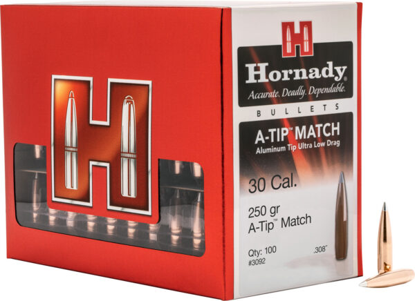 Hornady A-Tip Match .30 Cal 250gr