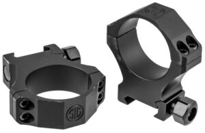 Sig Sauer Electro-Optics SOA10018 Alpha 1 Matte Black 34mm Extra High 0 MOA