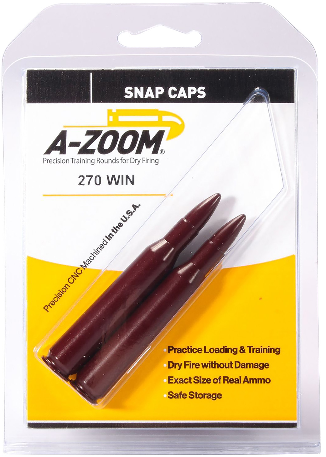 A-Zoom 270 Win Rifle Snap Cap 2-Pack