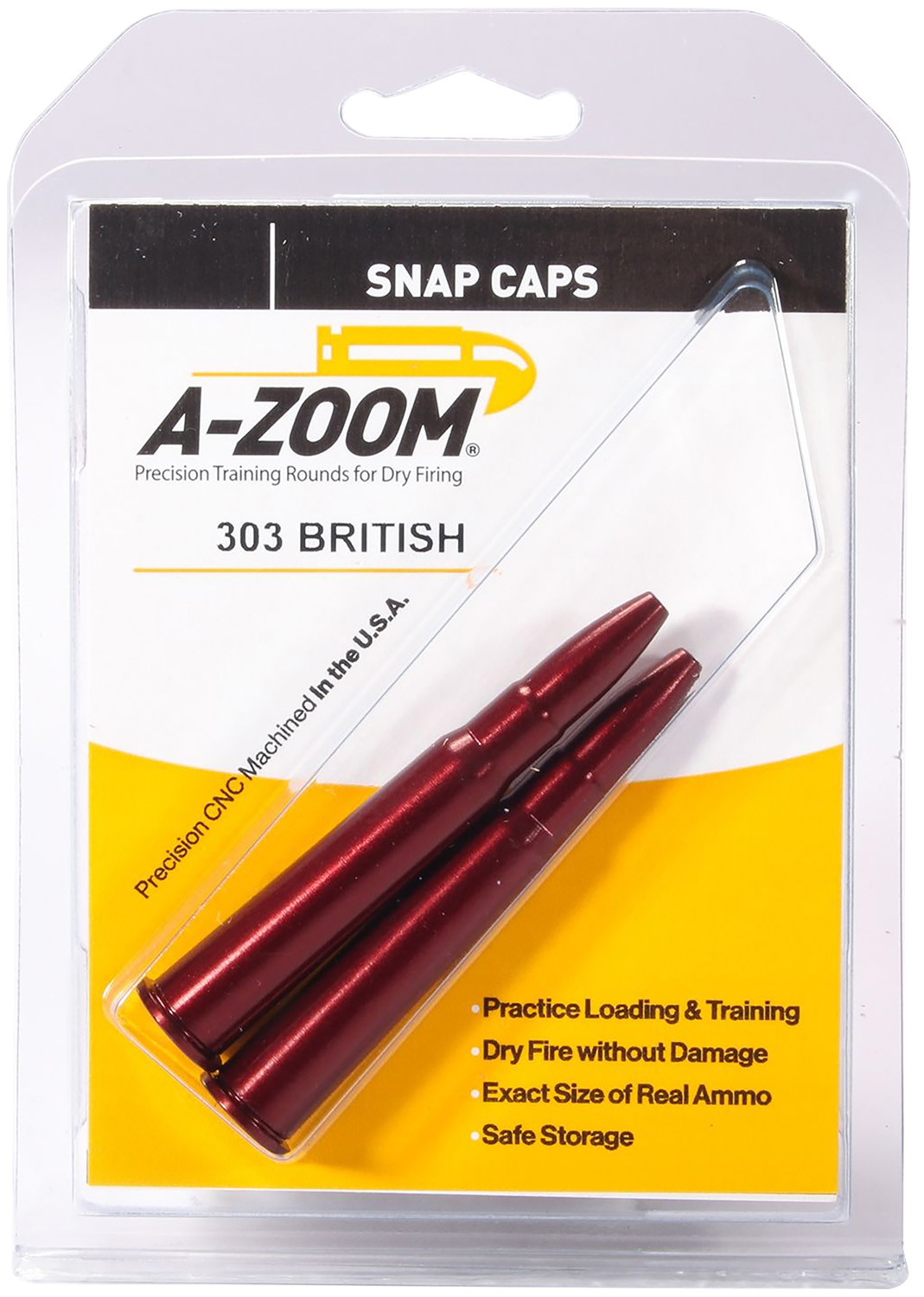 A-Zoom 303 British Rifle Snap Cap 2-Pack
