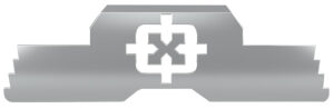 Cross Armory CRG5SLSV Slide Lock Extended Silver 4140 Steel for Glock Gen1-5 P80