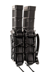 High Speed Gear TACO X2R Double Mag Pouch, Black Polymer