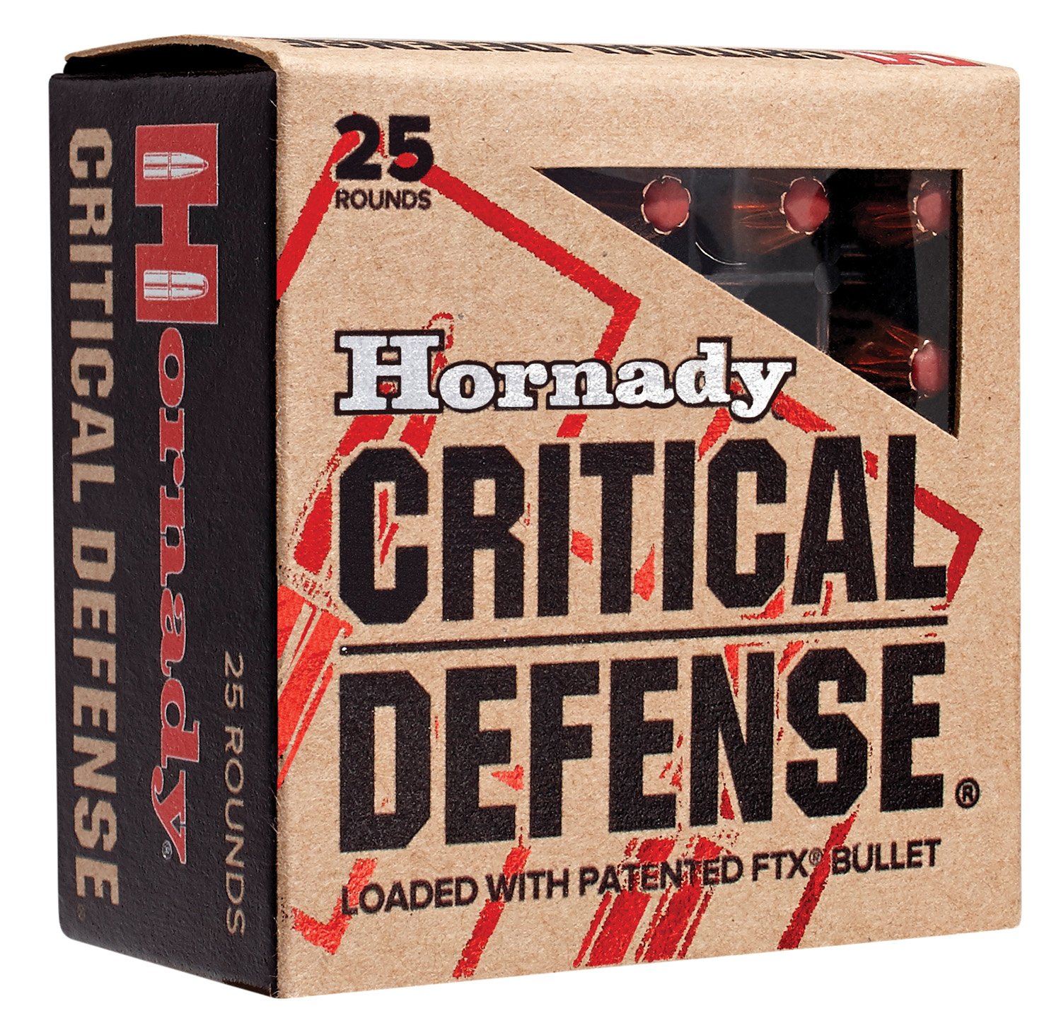 Hornady Critical Defense .327 Federal Magnum 80 gr Flex Tip, 25-Round Box