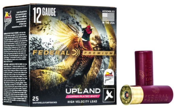 Federal Wing-Shok Pheasant Forever 12 Gauge 2.75-Inch 1 1/4oz #7.5 Shot, 25-Round Box