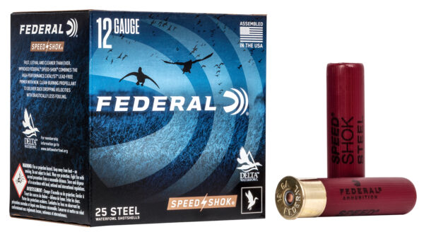 Federal WF1333 Speed-Shok 12Gauge 3.50" 1 3/8oz 3Shot 25 Per Box/10 Case