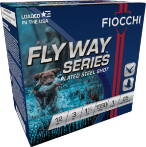 Fiocchi 123ST151 Flyway 12Gauge 3" 1 1/5oz 1Shot 25 Per Box/10 Case