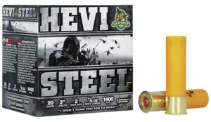 HEVI-Shot HS62002 HEVI-Steel 20Gauge 3" 7/8oz 2Shot 25 Per Box/10 Case