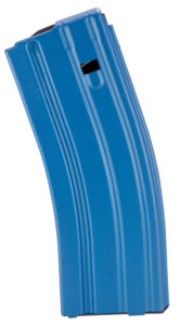 DuraMag 3023005175CPD Speed 30rd 223 Rem/300 Blackout/5.56x45mm NATO for AR-15 Blue Aluminum w/ Black Follower Detachable