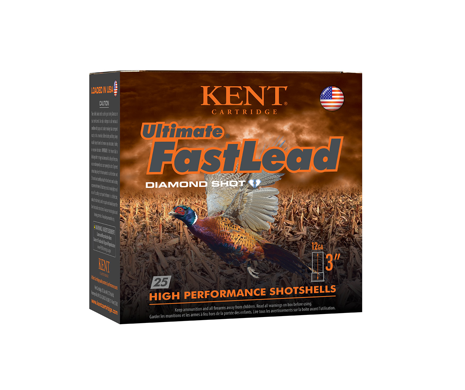 117953 2.jpg Kent Cartridge K123UFL506 Ultimate Fast Lead 12Gauge 3" 1 3/4oz 6Shot 25 Per Box/10 Case
