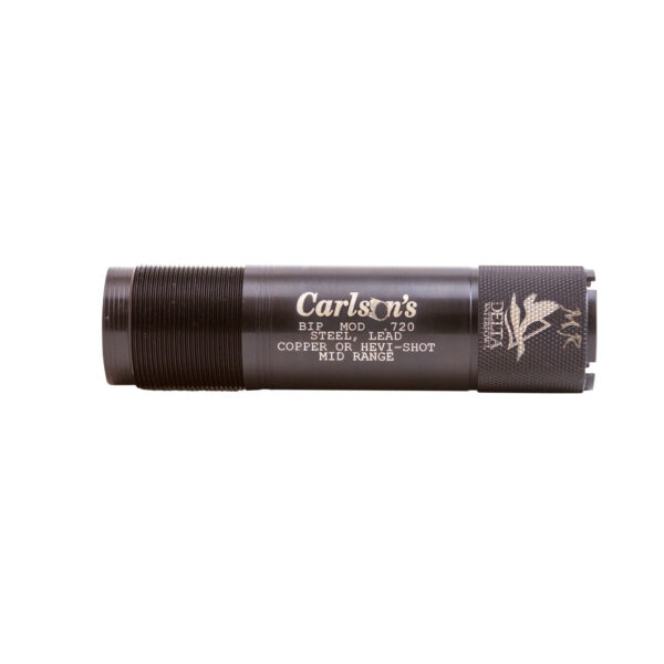 Carlson's Delta Waterfowl Extended Choke, Browning Invector Plus 12 Gauge, Mid-Range, Stainless