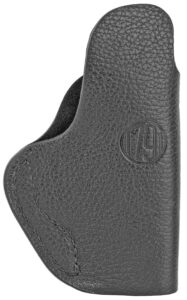 1791 Gunleather SCH1NSBL SCH IWB Size 01 Night Sky Black Leather Belt Clip/Ruger LCP/Sig P938/Walther PPK Left Hand