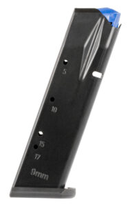 CZ-USA 11160 CZ 75 17rd 9mmLuger Compatible w/ CZ Shadow 2/75 SP-01 Black Steel