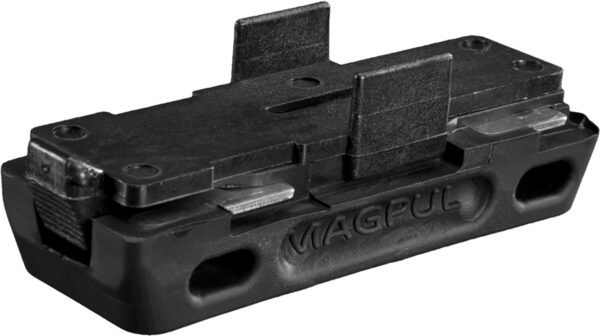 Magpul MAG024-BLK L-Plate Made of Stainless Steel w/ Overmolded Santoprene Rubber & Black Finish for 5.56x45mm NATO USGI 30-Round Aluminum Magazines/ 3 Per Pack