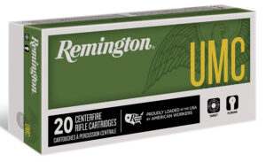 Remington Ammunition 23661 UMC 450Bushmaster 260gr Full Metal Jacket 20 Per Box/10 Case