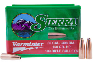 Sierra Varminter Bullets, .308 Win 150gr Hollow Point