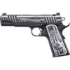 Auto-Ordnance United We Stand Custom 1911 Pistol 45 ACP 5 in. Black and Silver 7 rd. Night Sights - additional view