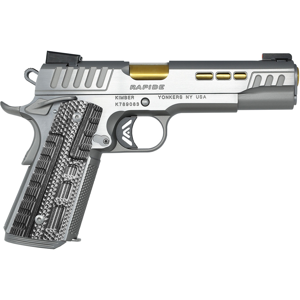 Kimber Rapide Dawn Pistol, 10mm, 5.25-Inch, Stainless, 8-Round