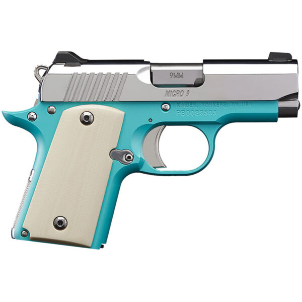 Kimber Micro Bel Air Pistol, .380 ACP, Bel Air Blue, 6-Round
